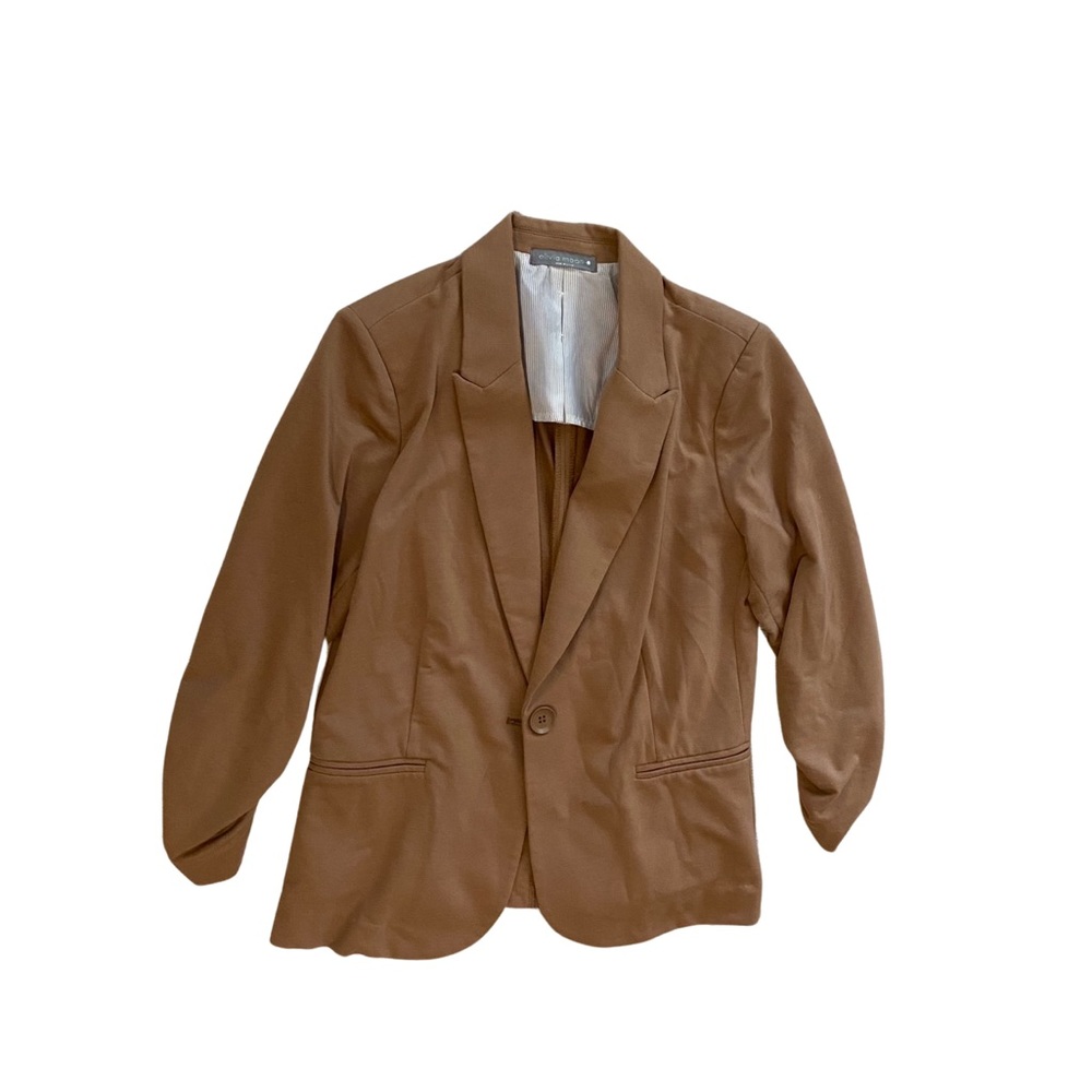 Olivia Moon Tan Blazer